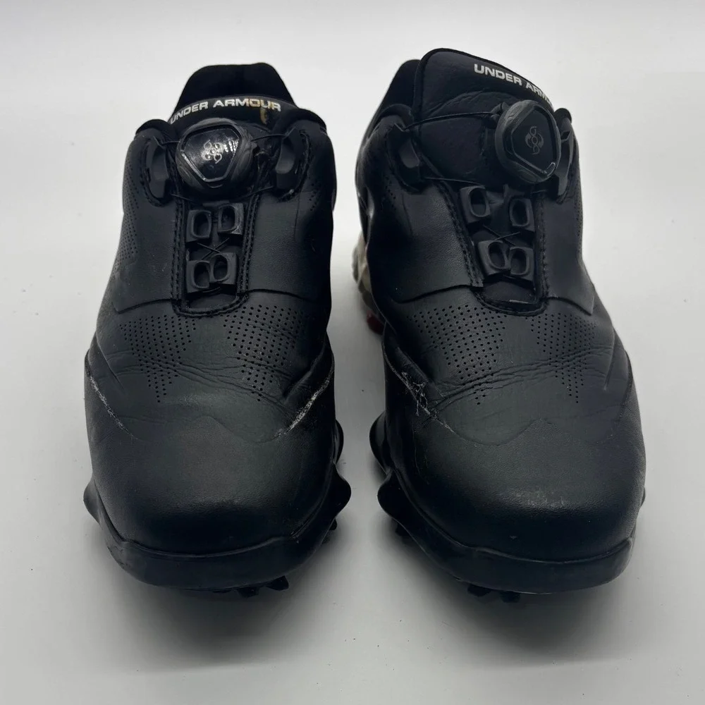 Under Armour Spieth One BOA Golf Shoes Black Spiked Mens 7